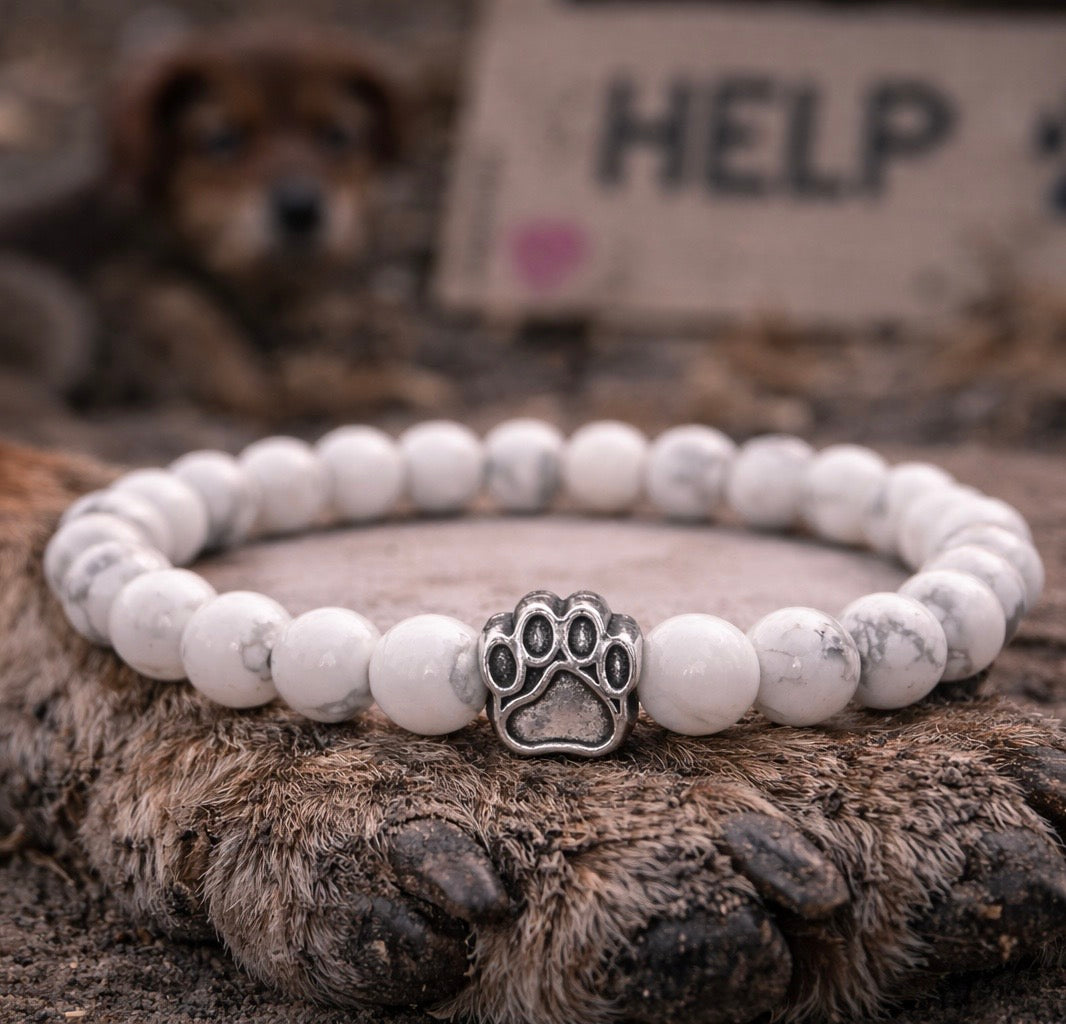 #HOFFNUNG HUNDEPFOTE ARMBAND