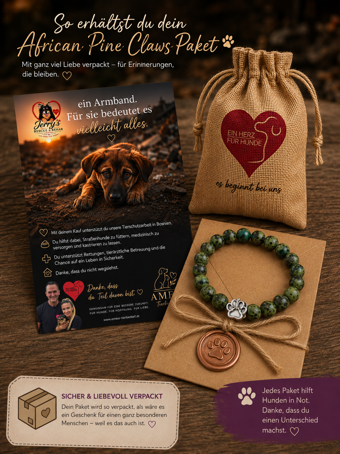 #FREIHEIT HUNDEPFOTE ARMBAND