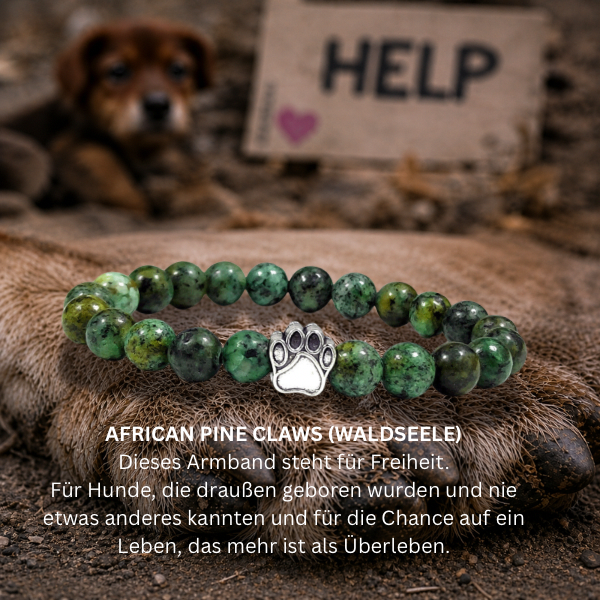 #FREIHEIT HUNDEPFOTE ARMBAND