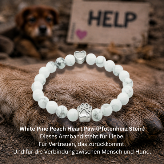 #LIEBE HUNDEPFOTE ARMBAND