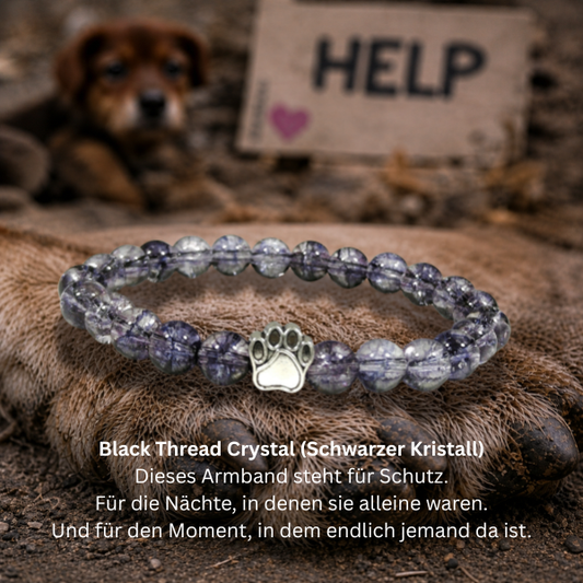 #RUHE HUNDEPFOTE ARMBAND
