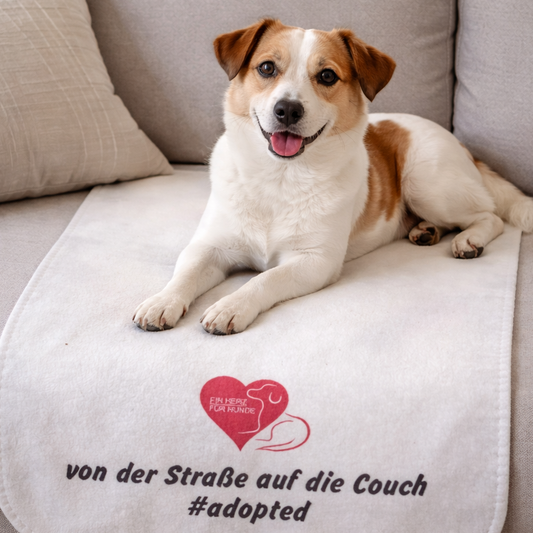 #CouchStattStraße Fleecedecke