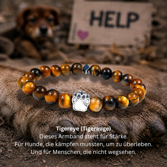 #STÄRKE HUNDEPFOTE ARMBAND