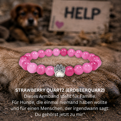 #FAMILIE HUNDEPFOTE ARMBAND - 2 Größen